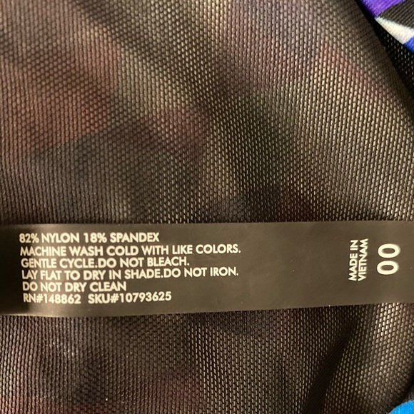 NWT Torrid Swim Collection Geometric High Waist Ruched  Bikini Swim Bott… - Picture 4 of 8